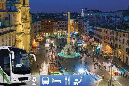 5-dňový silvestrovský zájazd do Ríma