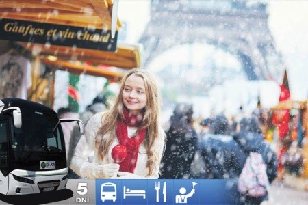 5-dňový silvestrovský zájazd do Paríža