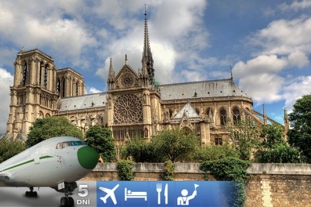 5-dňový letecký zájazd do Paríža