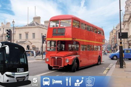 5-dňový autobusový zájazd do Londýna
