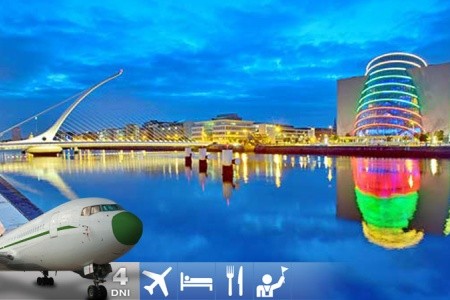 4-dňový letecký zájazd do Dublinu
