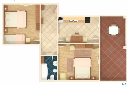 Apartmány 3298-686 - 4