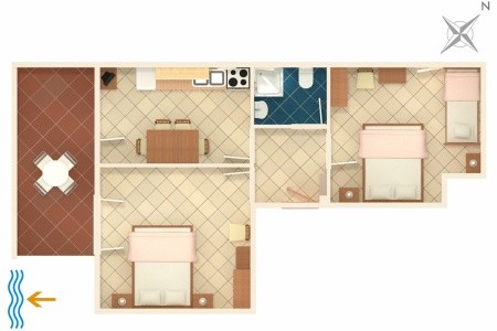 Apartmány 3298-136 - 36