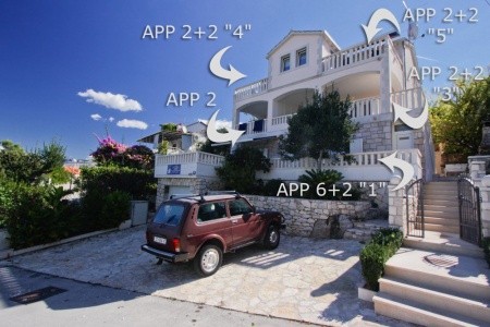 Apartmány Irina 1 - 4