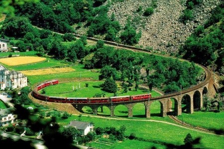 Švýcarsko letecky s panoramatickými vlaky - 9