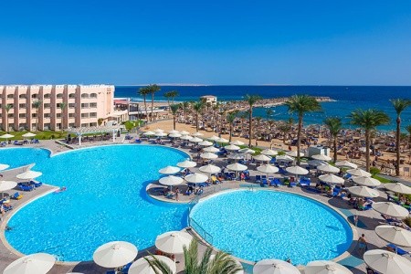 Egypt Hurghada Beach Albatros Resort 10 dňový pobyt Ultra All inclusive Letecky Letisko: Praha April 2026 (13/04/26-22/04/26)