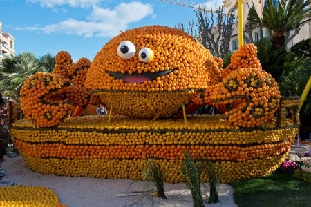 Festival citrusů v Mentonu