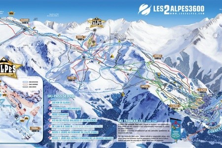 Les 2 Alpes – Cote Brune, Meijotel, Plein Sud, Vallée Blanche Nebo Jiné - 43