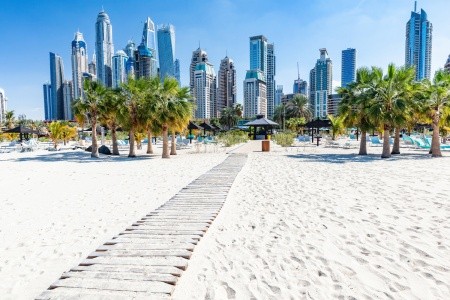 Spojené arabské emiráty Dubaj Jumeirah Rotana 15 dňový pobyt Raňajky Letecky Letisko: Praha January 2026 (15/01/26-29/01/26)