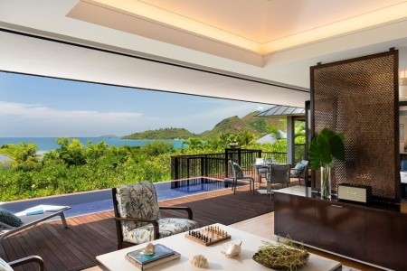 Seychely Praslin Raffles Praslin Seychelles 18 dňový pobyt Raňajky Letecky Letisko: Ostrava October 2025 (17/10/25- 3/11/25)