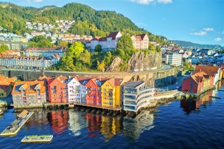 To nejlepší z Norska letecky: Stavanger, Bergen, O Snídaně