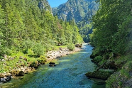 Turistika Soutěskou Wasserlochklamm A Údolím Bez stravy