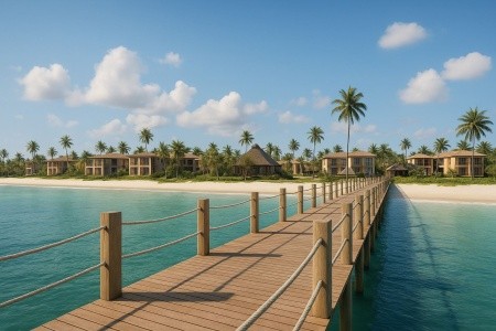 Zanzibar  Jaz Elite Aurora Beach 15 dňový pobyt All Inclusive Letecky Letisko: Viedeň September 2025 (25/09/25- 9/10/25)
