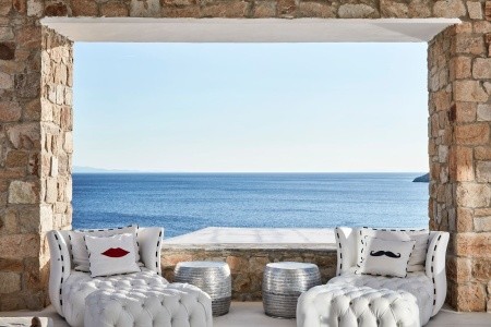 Grécko Mykonos Myconian Imperial Resort 12 dňový pobyt Raňajky Letecky Letisko: Viedeň August 2026 (30/08/26-10/09/26)