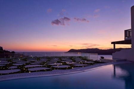 Grécko Mykonos Myconian Imperial Resort 12 dňový pobyt Raňajky Letecky Letisko: Viedeň August 2026 (30/08/26-10/09/26)