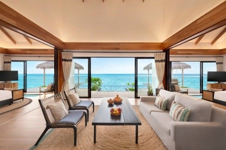 Maldivy Severný Atol Male Hilton Amingiri Maldives 9 dňový pobyt Plná penzia Letecky Letisko: Frankfurt November 2026 ( 4/11/26-12/11/26)