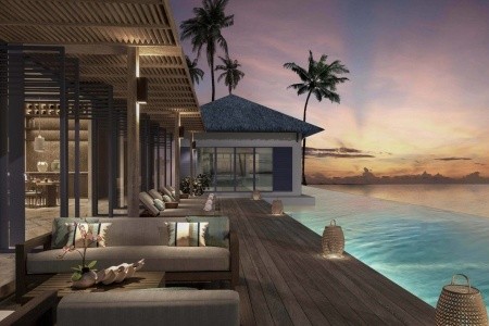 Maldivy  Raffles Maldives Meradhoo Resort 13 dňový pobyt Polpenzia Letecky Letisko: Praha February 2026 (27/02/26-11/03/26)