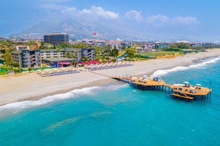 Turecko Alanya Senza Sunset Beach 6 dňový pobyt All Inclusive Letecky Letisko: Praha September 2025 (30/09/25- 5/10/25)