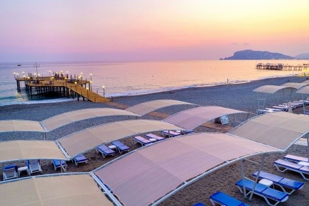 Turecko Alanya Senza Sunset Beach 6 dňový pobyt All Inclusive Letecky Letisko: Praha September 2025 (30/09/25- 5/10/25)