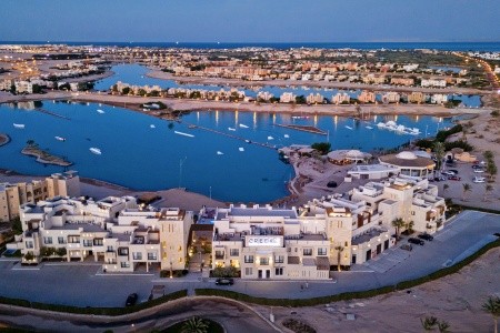 Egypt Hurghada Creek Hotel & Residences El Gouna 8 dňový pobyt Raňajky Letecky Letisko: Praha August 2026 (13/08/26-20/08/26)