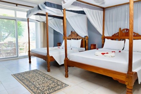 Zanzibar Nungwi Tanzanite Beach Resort 9 dňový pobyt Plná penzia Letecky Letisko: Praha January 2026 (13/01/26-21/01/26)
