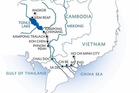 Plavba Po Mekongu Z Vietnamu Do Kambodži - 4