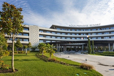 Bulharsko Nesebar Aqua Paradise Resort 11 dňový pobyt All Inclusive Letecky Letisko: Praha August 2026 ( 2/08/26-12/08/26)