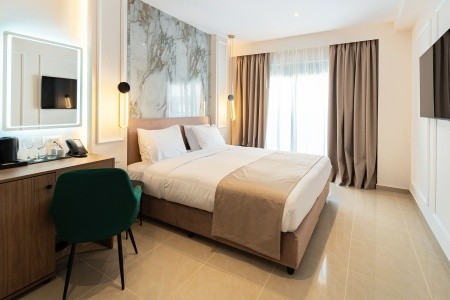 Grécko Rodos Philia Center Suites 5 dňový pobyt Raňajky Letecky Letisko: Praha June 2026 (18/06/26-22/06/26)