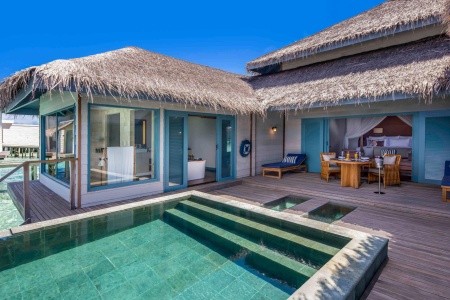 Maldivy  Raffles Maldives Meradhoo Resort 10 dňový pobyt Raňajky Letecky Letisko: Praha October 2026 (10/10/26-19/10/26)