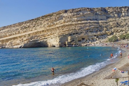 Grécko Kréta Matala Bay 12 dňový pobyt Polpenzia Letecky Letisko: Praha July 2026 ( 1/07/26-12/07/26)