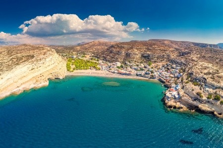 Grécko Kréta Matala Bay 12 dňový pobyt Polpenzia Letecky Letisko: Praha July 2026 ( 1/07/26-12/07/26)