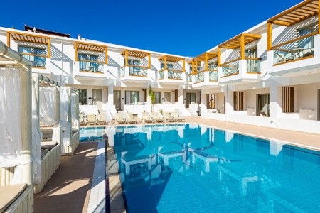 Grécko Kréta Nostos Beach Boutique 13 dňový pobyt Raňajky Letecky Letisko: Praha July 2026 (24/07/26- 5/08/26)