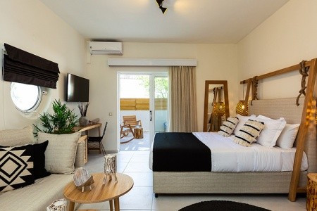 Grécko Kréta Nostos Beach Boutique 13 dňový pobyt Raňajky Letecky Letisko: Praha July 2026 (24/07/26- 5/08/26)