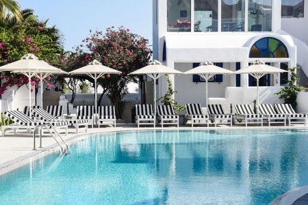 Grécko Santorini Kouros Village 5 dňový pobyt Raňajky Letecky Letisko: Praha September 2026 (18/09/26-22/09/26)