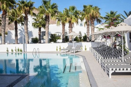 Grécko Santorini Kouros Village 5 dňový pobyt Raňajky Letecky Letisko: Praha September 2026 (18/09/26-22/09/26)