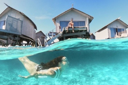 Maldivy Severný Atol Male Centara Ras Fushi Resort A Spa 15 dňový pobyt Raňajky Letecky Letisko: Praha May 2026 (28/05/26-11/06/26)