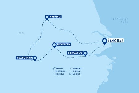 Žluté hory a příběhy měst východní Číny - 23