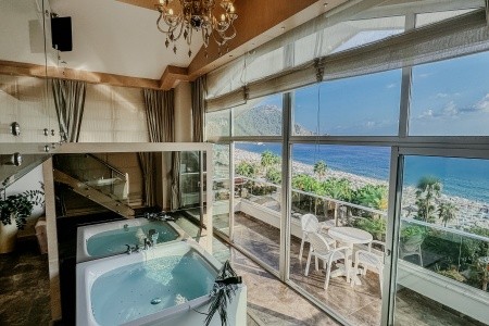 Turecko Alanya Xperia Saray Beach 7 dňový pobyt All Inclusive Letecky Letisko: Viedeň April 2026 (17/04/26-23/04/26)