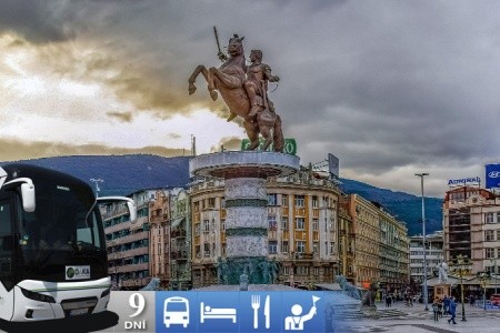 Balkánsky okruh autobusom