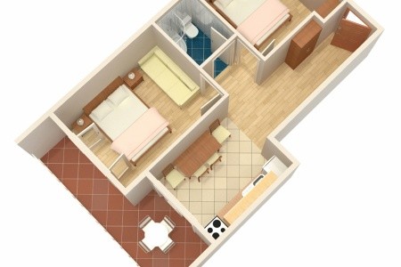 Apartmány 3298-146 - 55