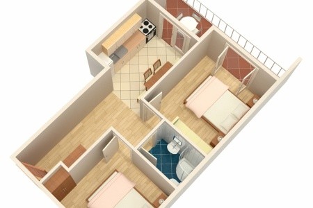 Apartmány 3298-146 - 56