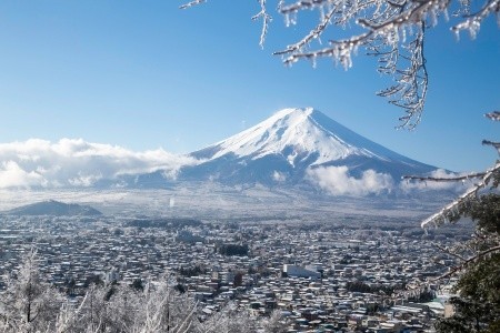 Zimní Tokio a horké prameny pod Mt. Fuji - 5