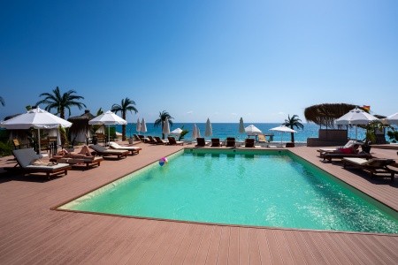 Turecko Turecká riviéra Club Aqua Plaza 8 dňový pobyt Ultra All inclusive Letecky Letisko: Praha June 2026 ( 9/06/26-16/06/26)