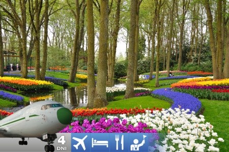 Letecký zájazd do Amsterdamu a výstava kvetín v Keukenhofe - 1