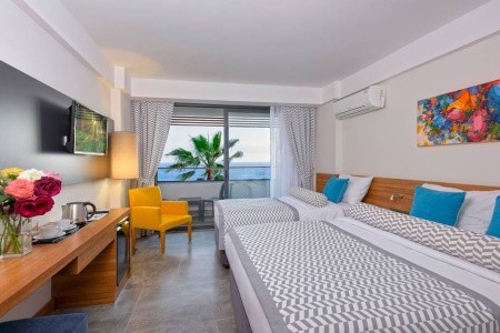 Turecko Alanya Floria Beach 7 dňový pobyt All Inclusive Letecky Letisko: Praha September 2026 (21/09/26-27/09/26)