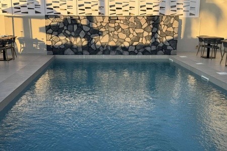 Grécko Kréta The Noverian Antama, Organic Beach Resort Chania 8 dňový pobyt Polpenzia Letecky Letisko: Praha July 2026 (29/07/26- 5/08/26)