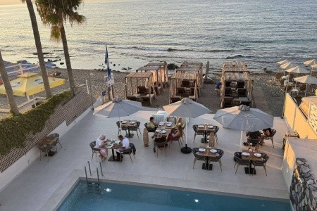 Grécko Kréta The Noverian Antama, Organic Beach Resort Chania 8 dňový pobyt Polpenzia Letecky Letisko: Praha July 2026 (29/07/26- 5/08/26)