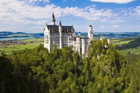 Bavorsko - zámky a hory, Linderhof, Hohenschwangau, Berchtesgaden, Neuschwanstein, Ettal, Garmish Partenkirchen, Herrenchiemsee, Fussen - 7