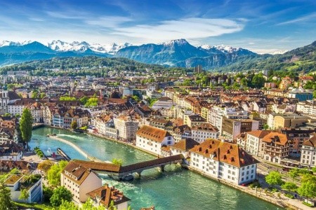 Srdcom Švajčiarska, Ženeva, Vaduz, Luzern, Bern, Pilatus, Broc, Vevey