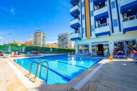 Turecko Alanya Galaxy Beach Resort 12 dňový pobyt All Inclusive Letecky Letisko: Katovice October 2026 (16/10/26-27/10/26)